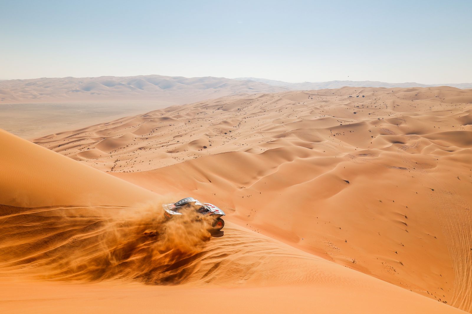 Las mejores fotos del Dakar por las dunas