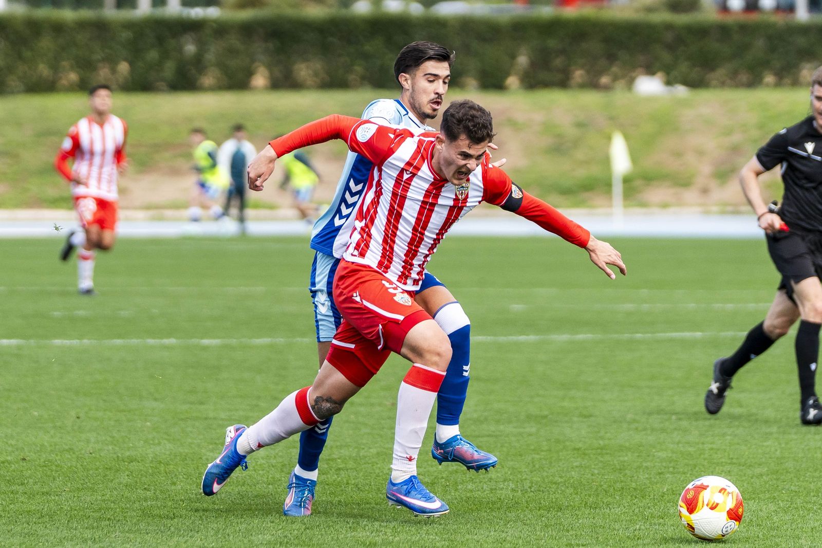 Las imágenes del Almería B y Atlético Malagueño en el Anexo de los Juegos Mediterráneos