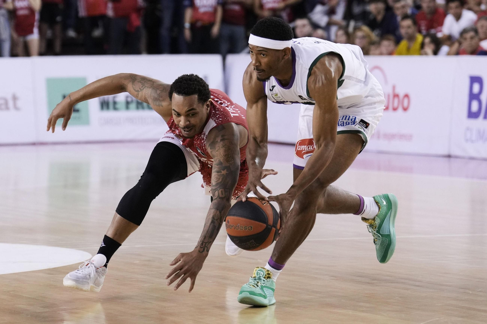 El impacto de Kameron Taylor en el Unicaja, en fotos