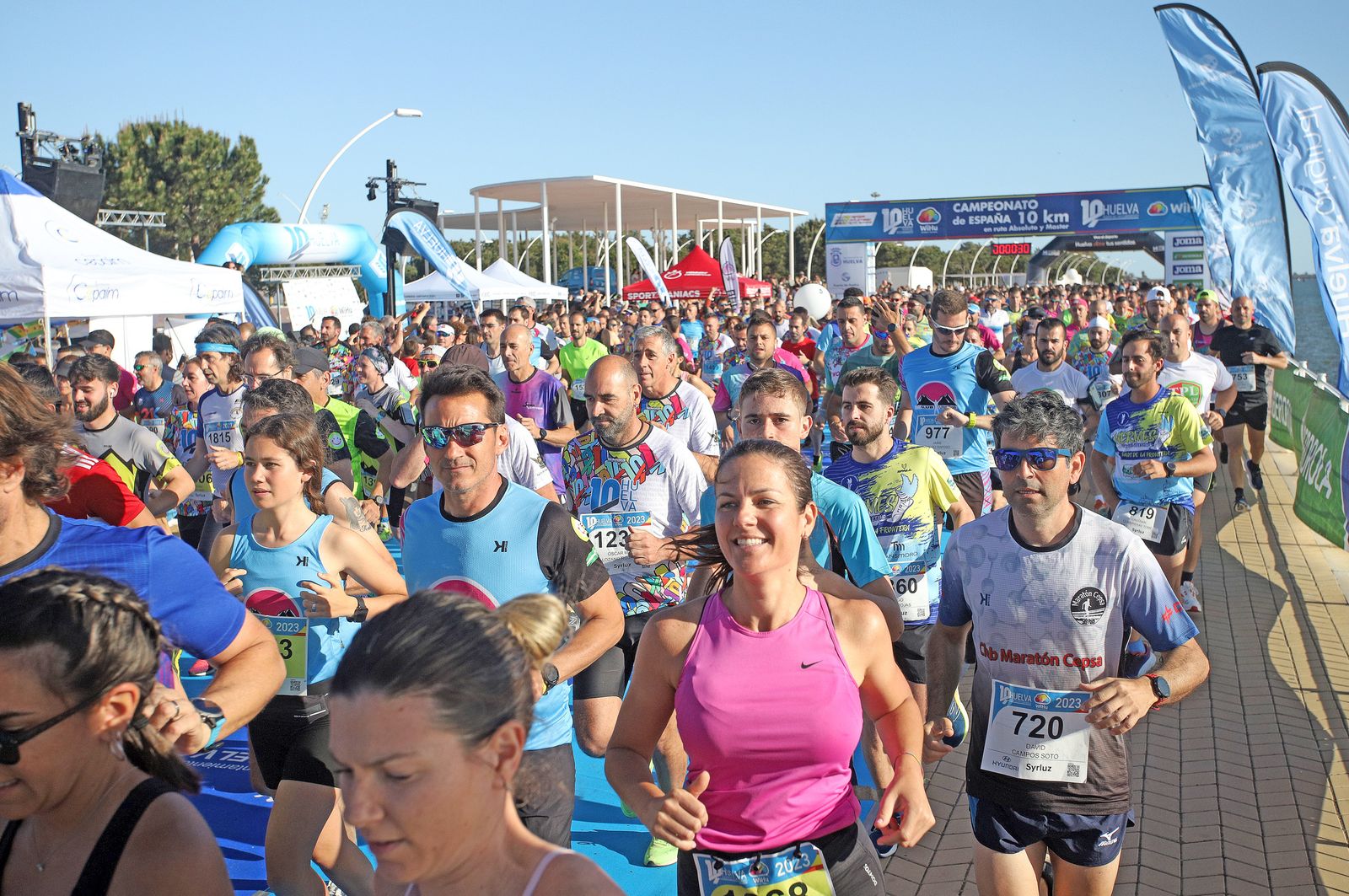 Imágenes de la 10K Puerta del Descubrimiento en Huelva