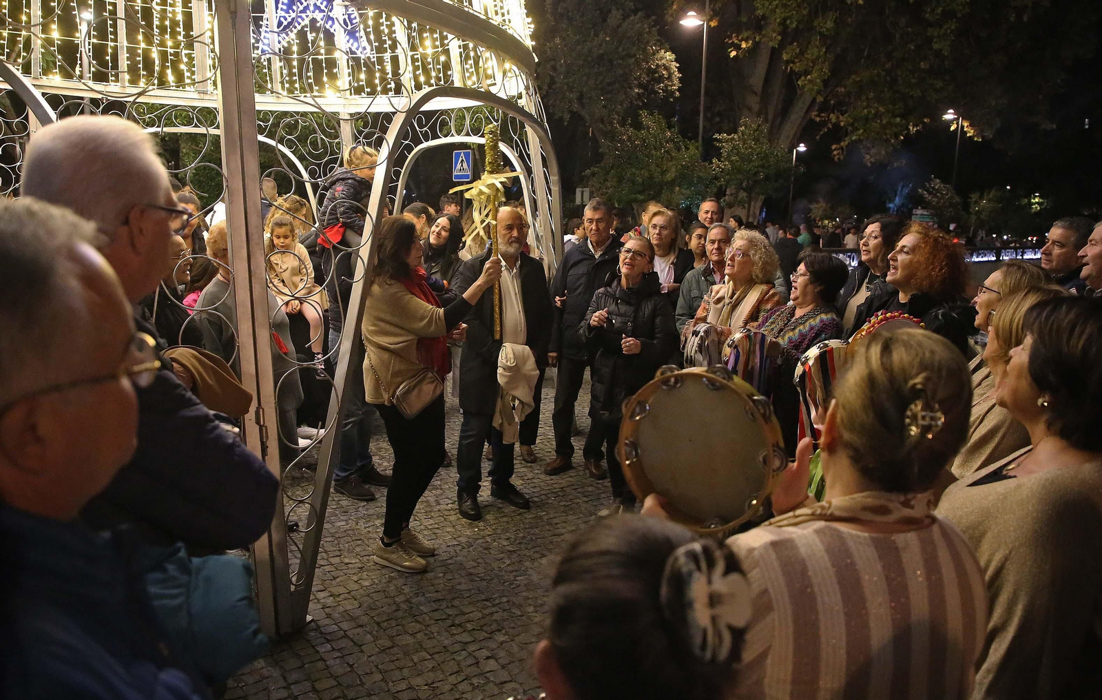 La inauguración del alumbrado navideño de Algeciras, en imágenes