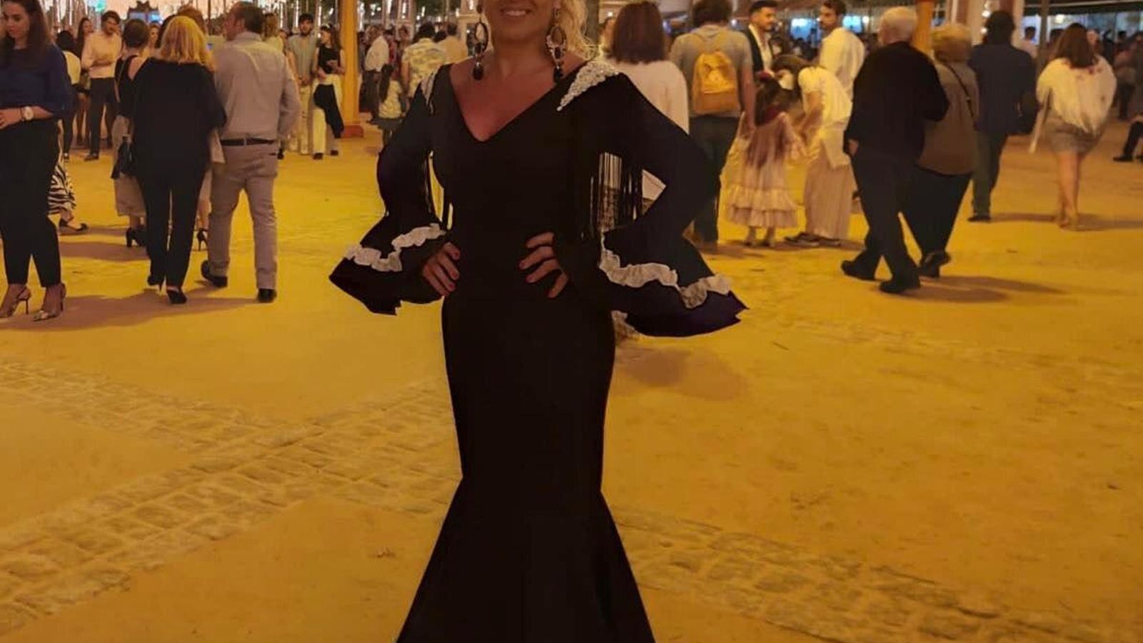 Traje de Ponte Flamenca 2022. Traje de Ponte Flamenca 2022.