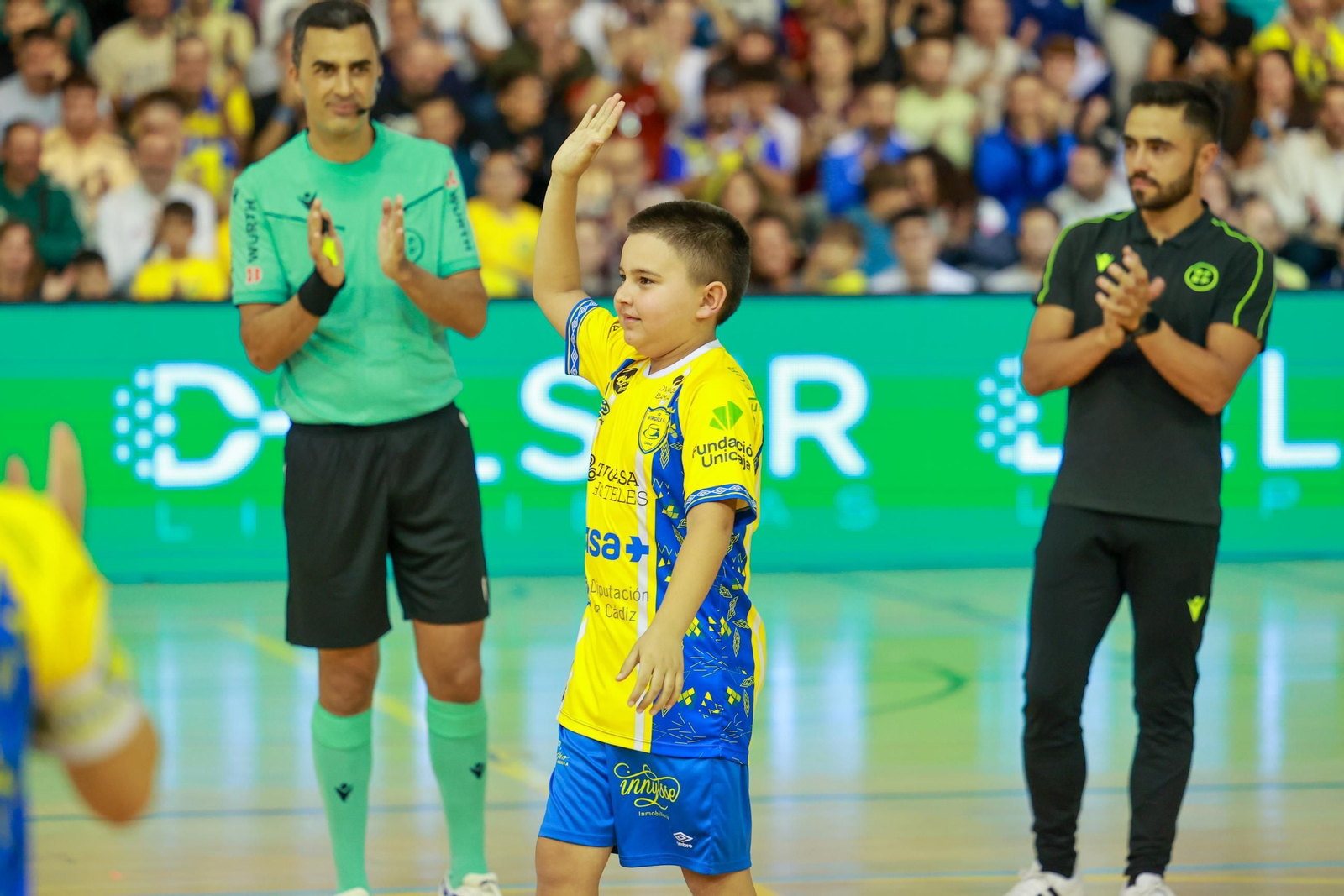 Las imágenes del CD Virgili Cádiz-FC Barcelona de Copa del Rey de fútbol sala