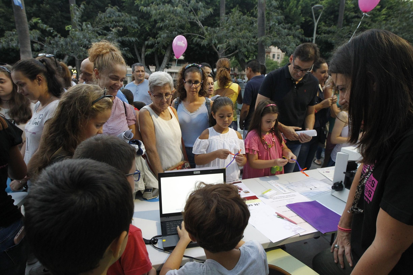 Fotogalería Noche Europea de los Investigadores. Universidad de Almería-UAL