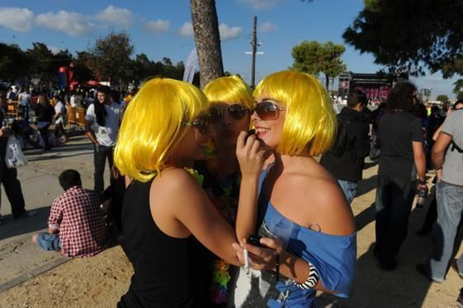 Miles de personas asisten al macroconcierto de la MTV en San Fernando. /Fotos: Rioja · Elías Pimentel