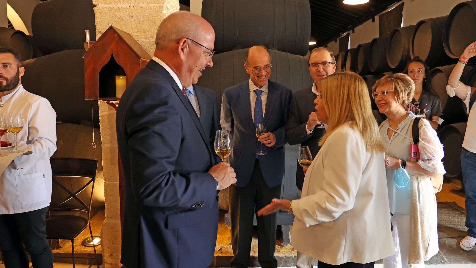 Imágenes de la inauguración de las nuevas Bodegas León Domecq