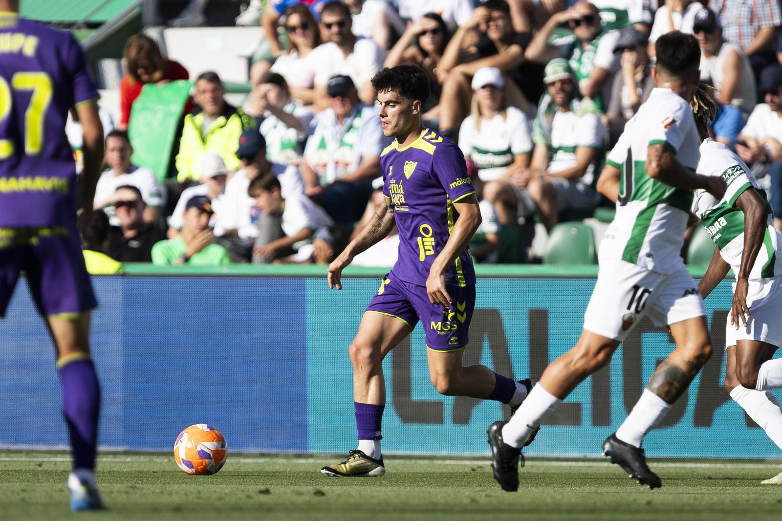 El Elche-Málaga CF, en fotos