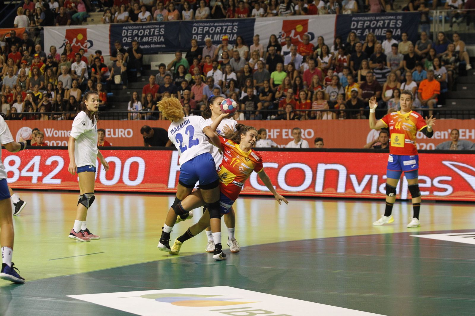 Fotogalería España-Grecia. Balonmano Femenino, fase clasificación Euro 2020