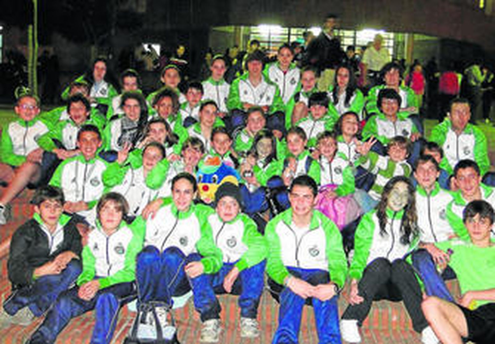 Componentes del CN San Fernando que participaron en Algeciras.