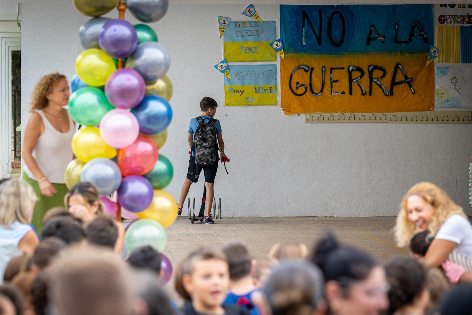 Primer día de la vuelta al cole, en imágenes