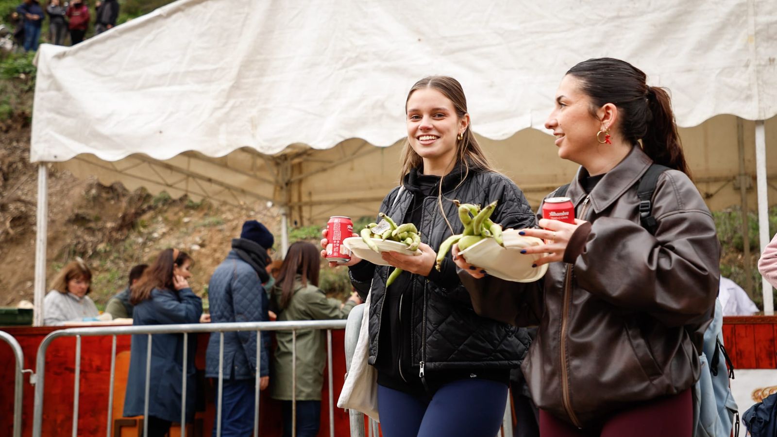 El reparto de viandas ha estado menos concurrido de lo habitual