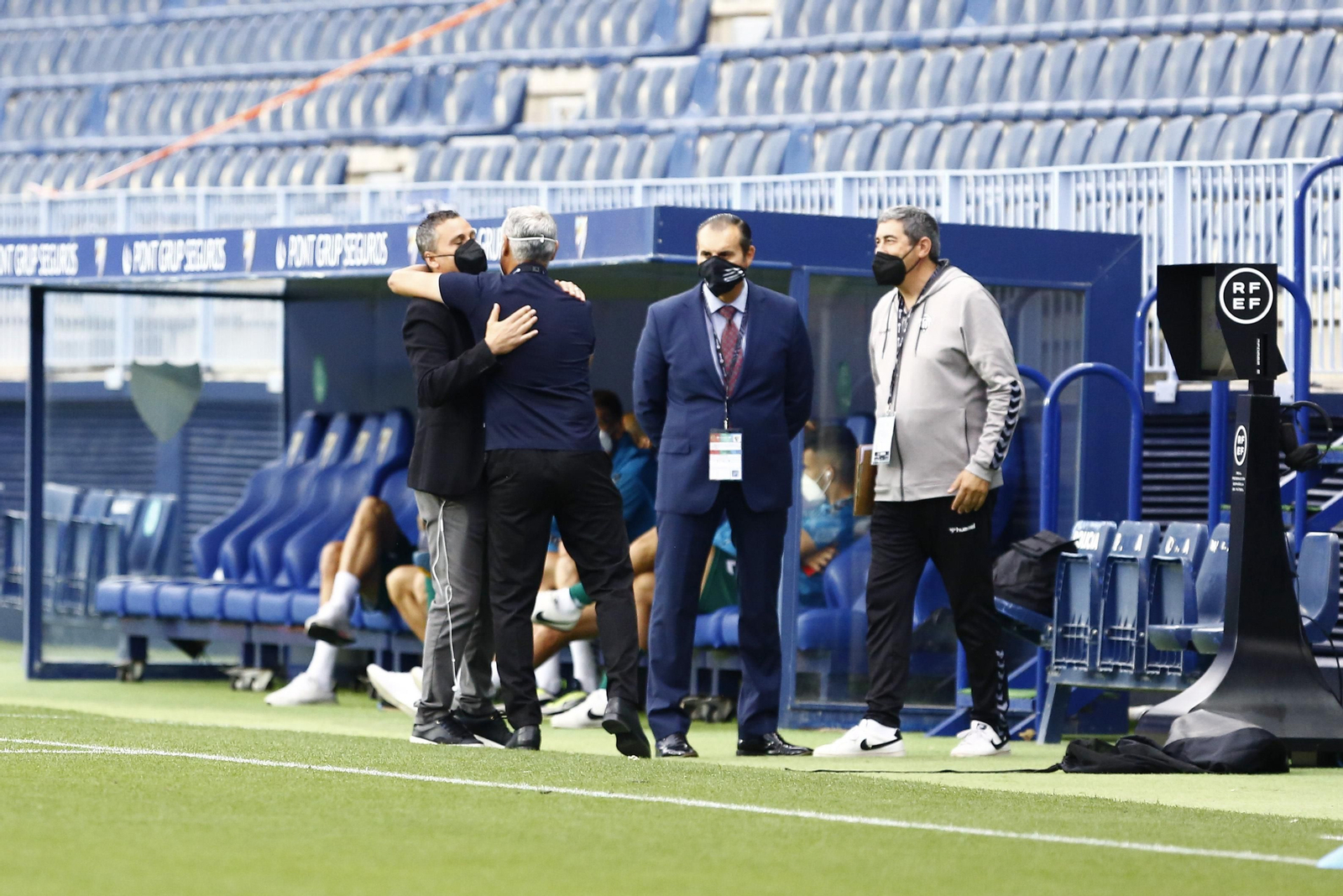 El Málaga CF-Castellón, en fotos