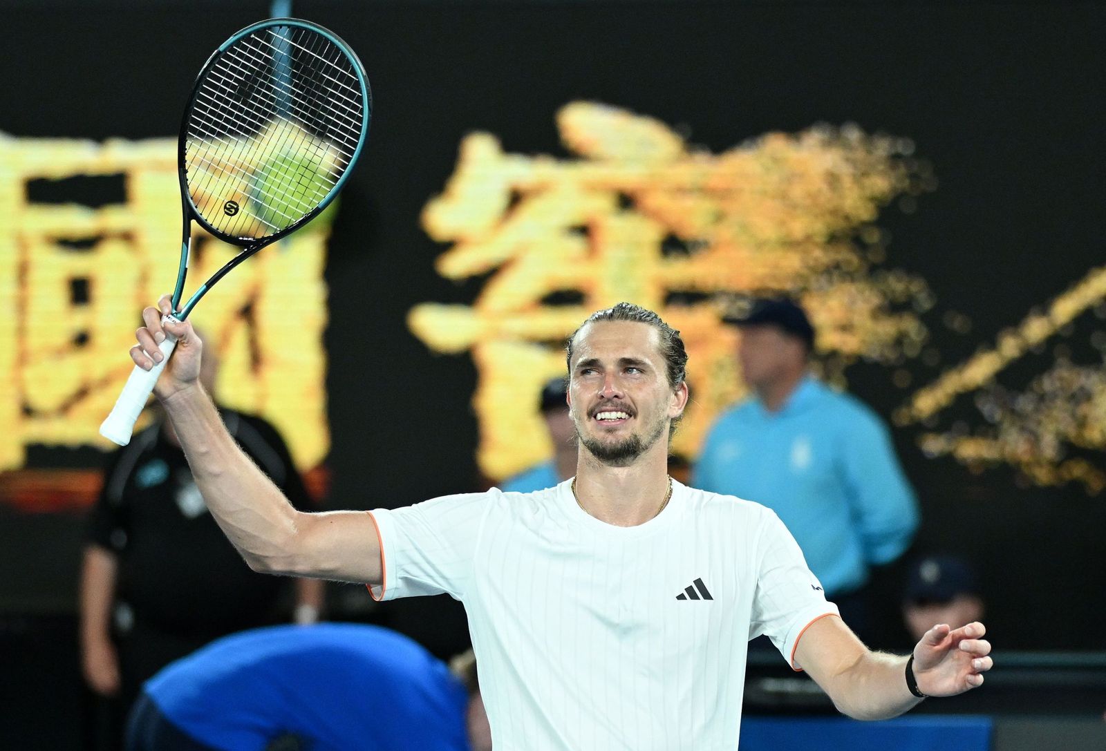 Las fotos de Alcaraz y del resto de cuartos de final de Australia