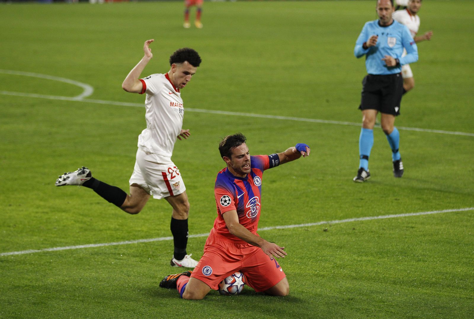 Las imágenes del Sevilla-Chelsea