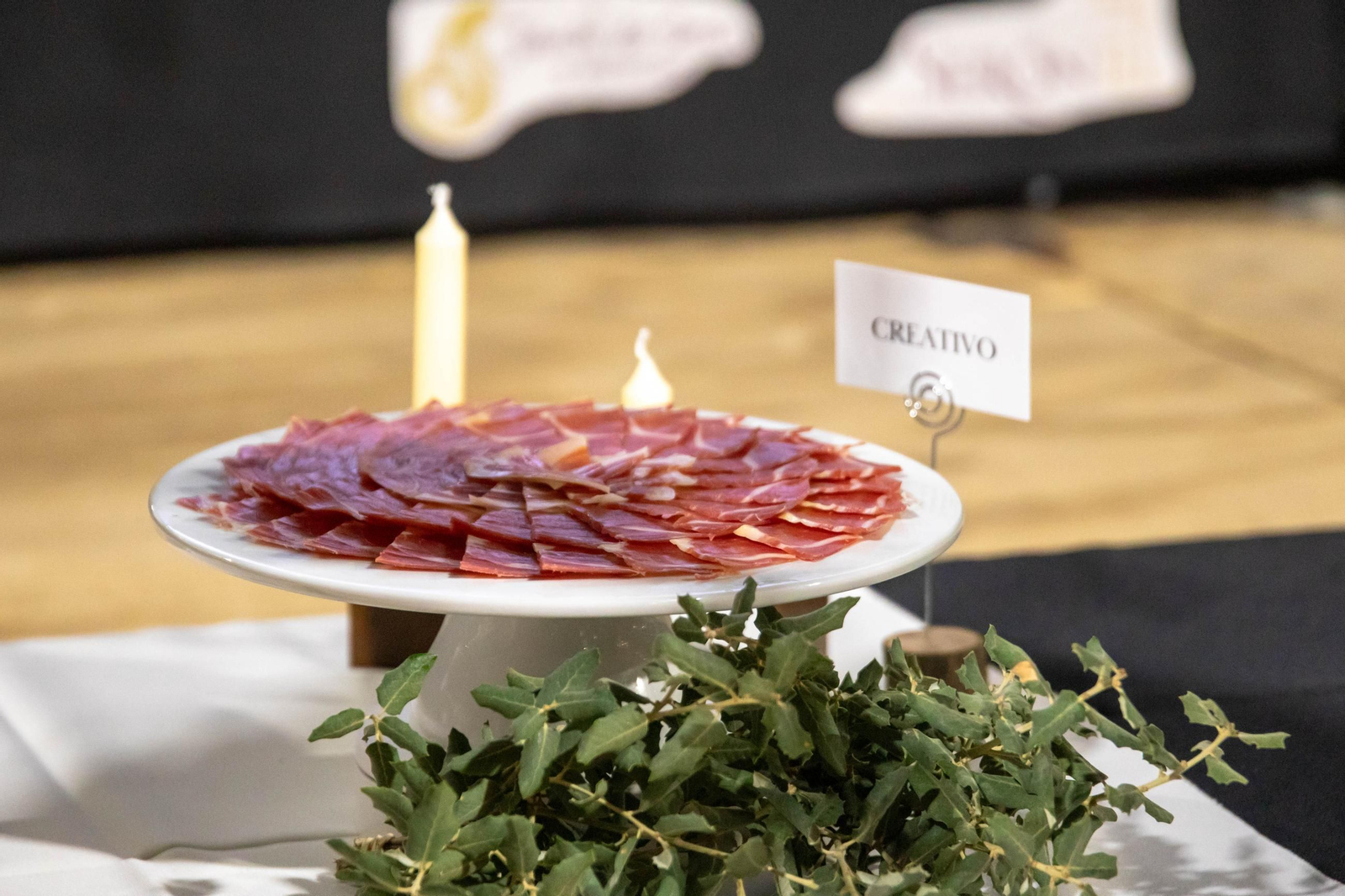 Concurso de cortadores de jamón en Serón, en imágenes