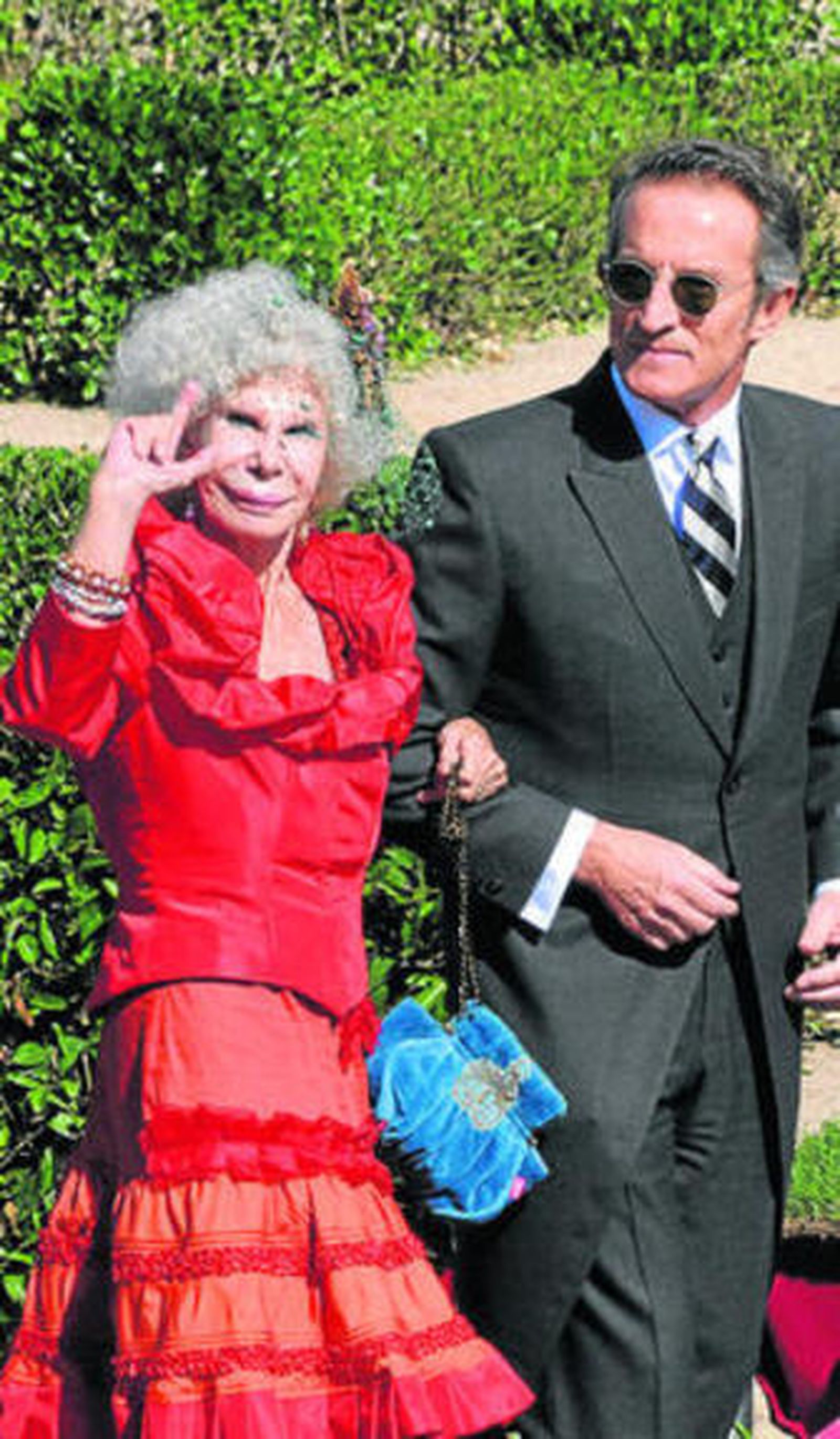 La duquesa de Alba se reconcilia con su hijo Jacobo