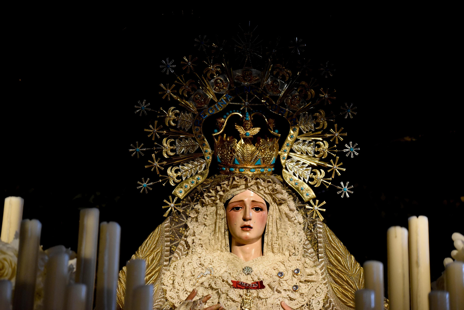 Las imágenes de la Hermandad de Los Negritos en la Semana Santa de Sevilla 2024