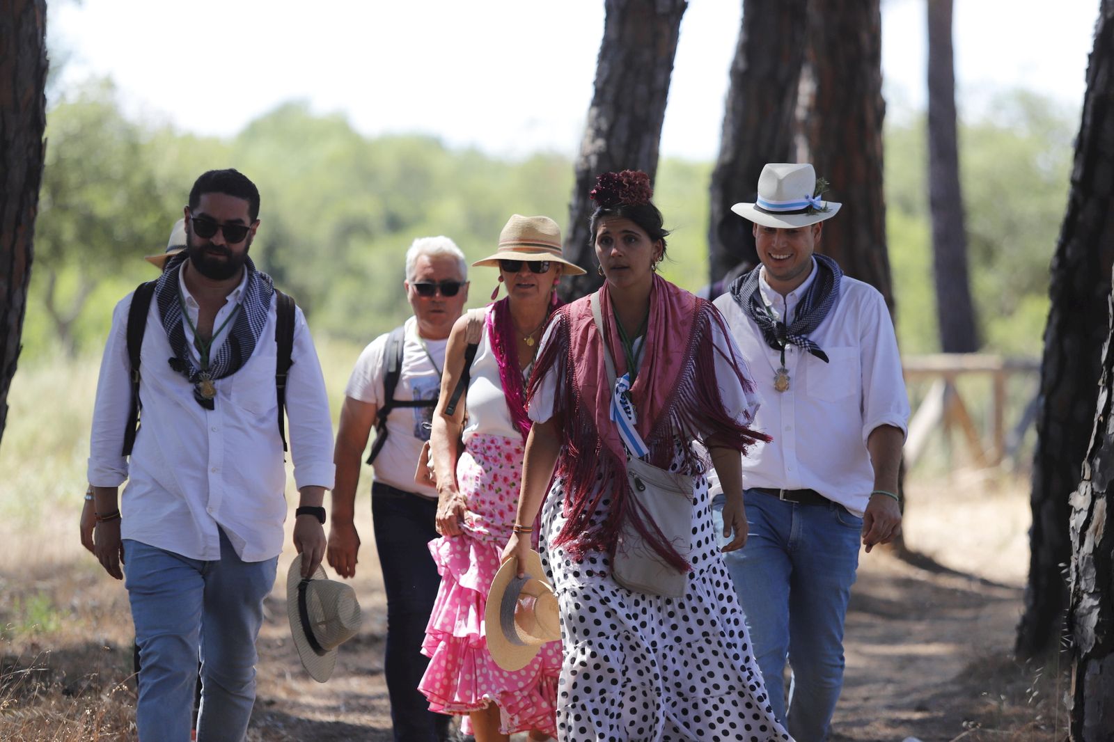 Todos los peregrinos de la Hermandad de Huelva, en imágenes