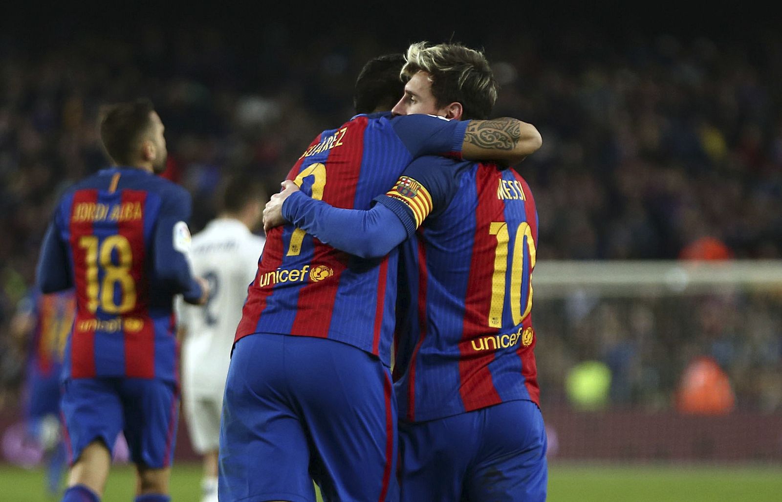 El Barcelona-Real Madrid, en imágenes