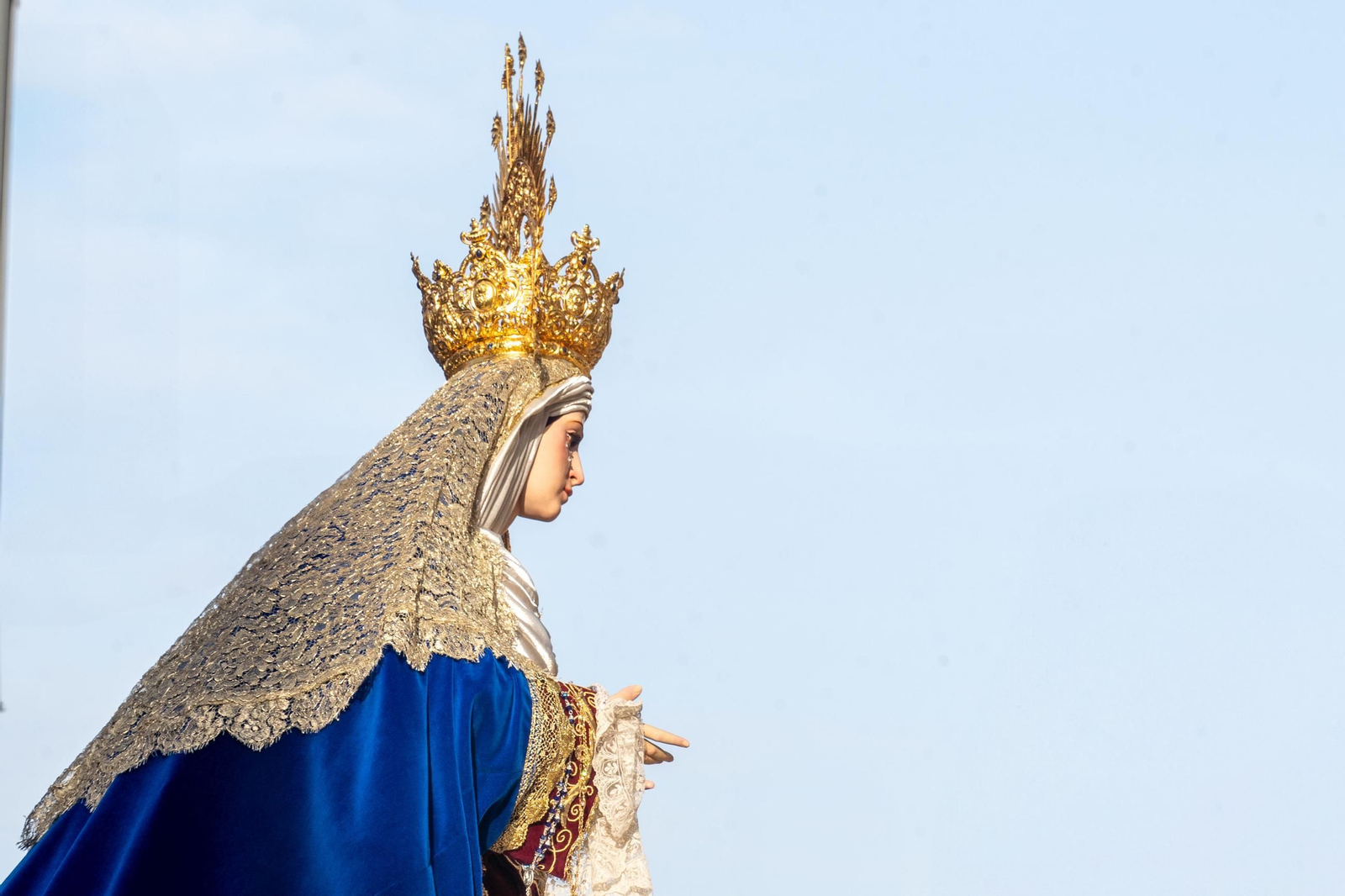 Imágenes de la procesión de la Virgen del Prado