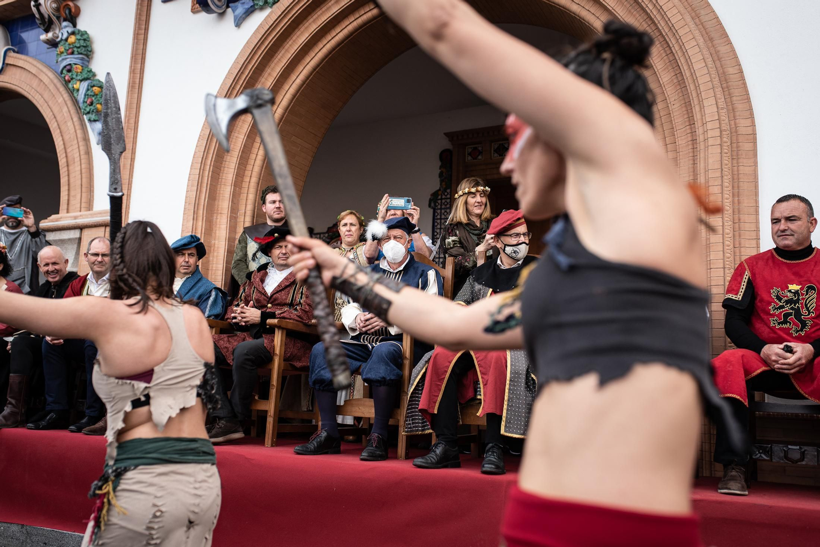Imágenes del desfile de la Feria del Descubrimiento de Palos de la Frontera