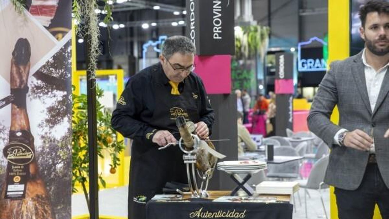 Un momento del 'showcooking' de Córdoba.