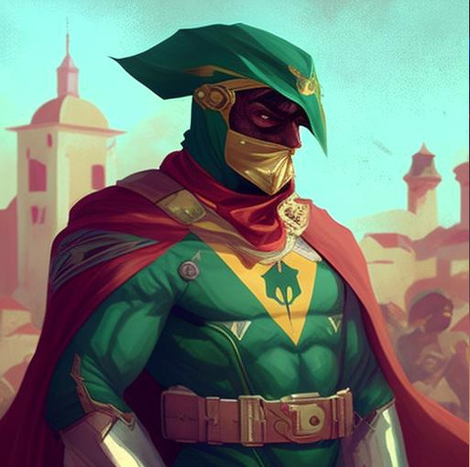 Las provincias andaluzas como superhéroes