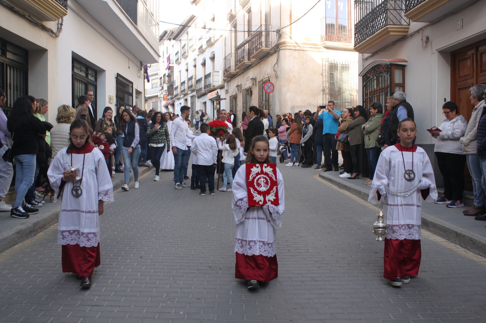 La primera procesión infantil de Vélez-Rubio, en imágenes