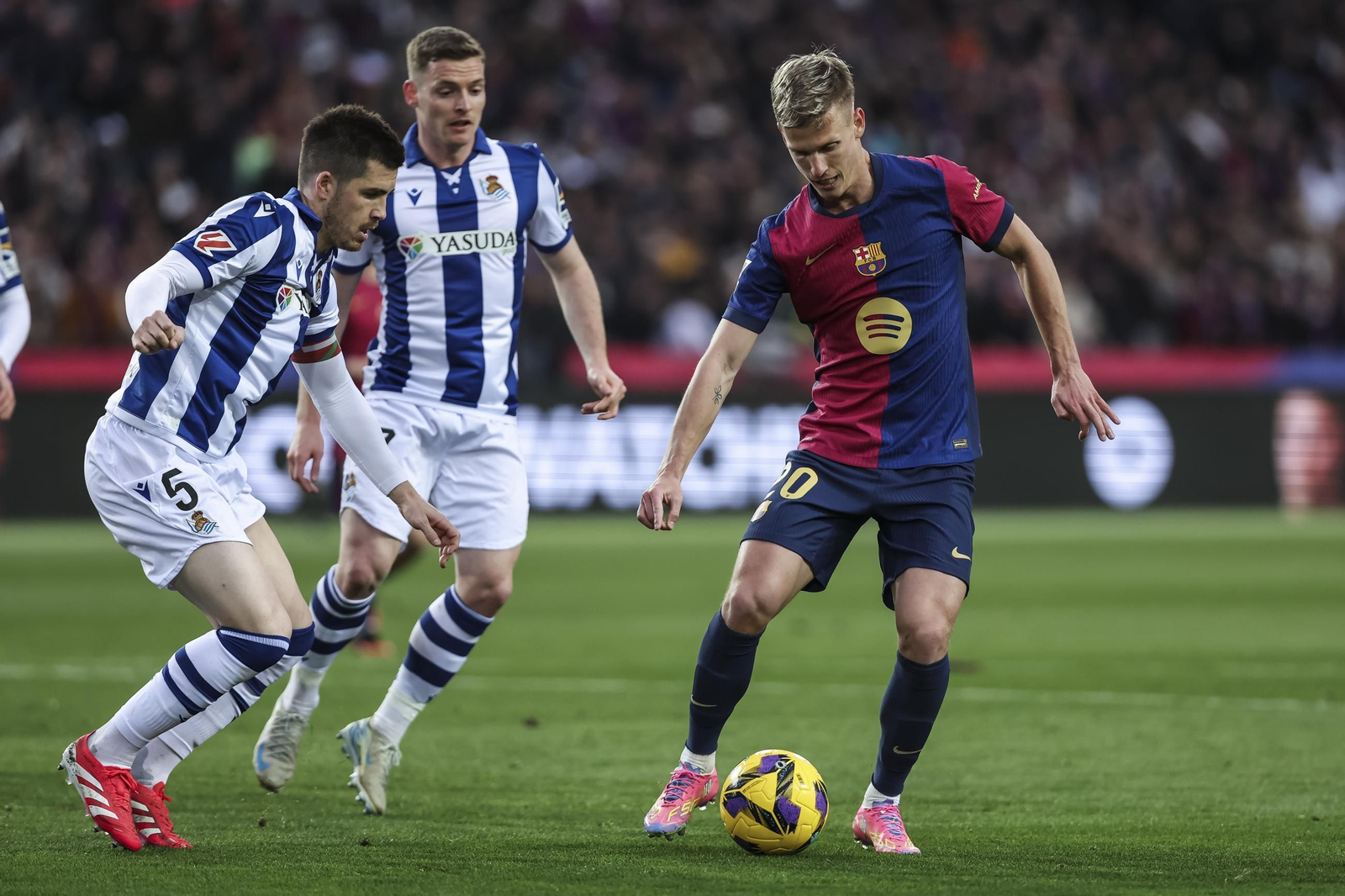 Las imágenes del Barcelona - Real Sociedad