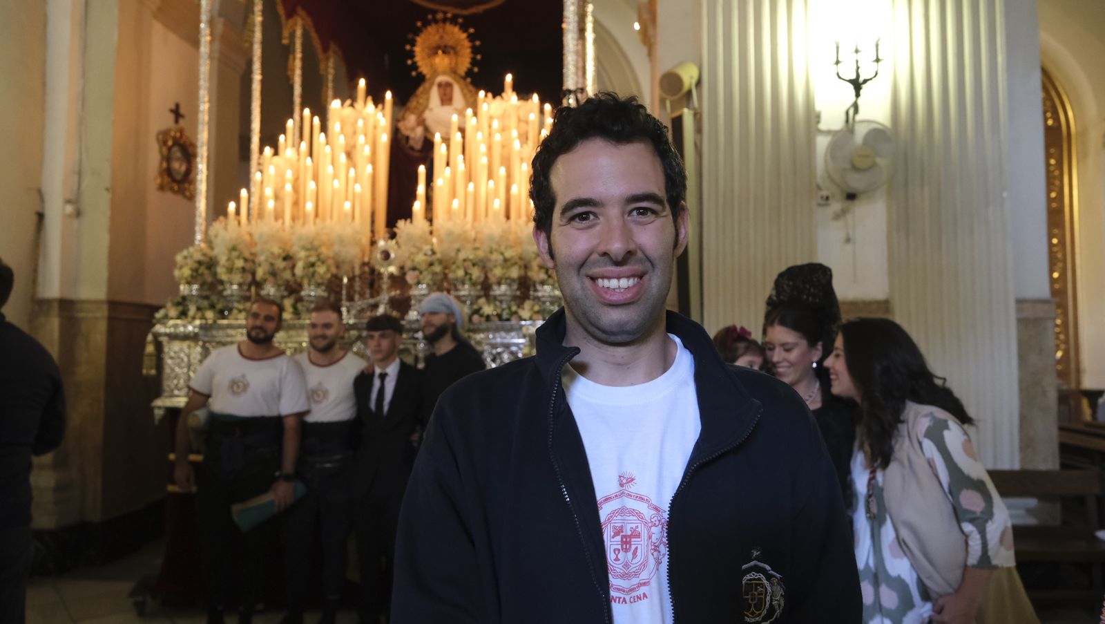 La procesión de la Santa Cena en Almería, en imágenes
