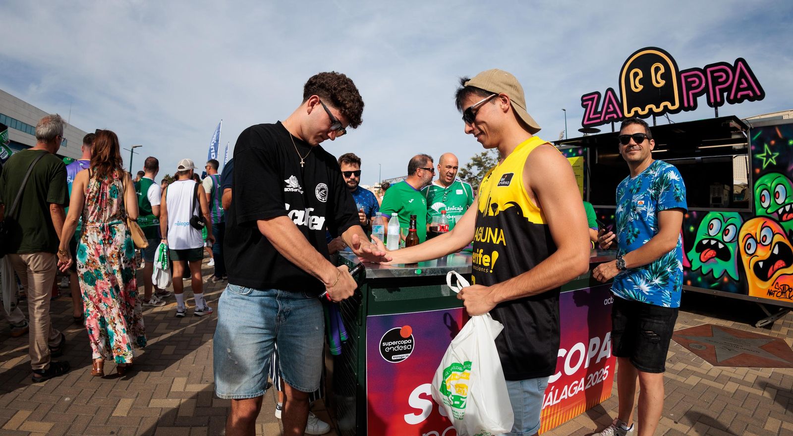 La Fan Zone de la Supercopa de Málaga