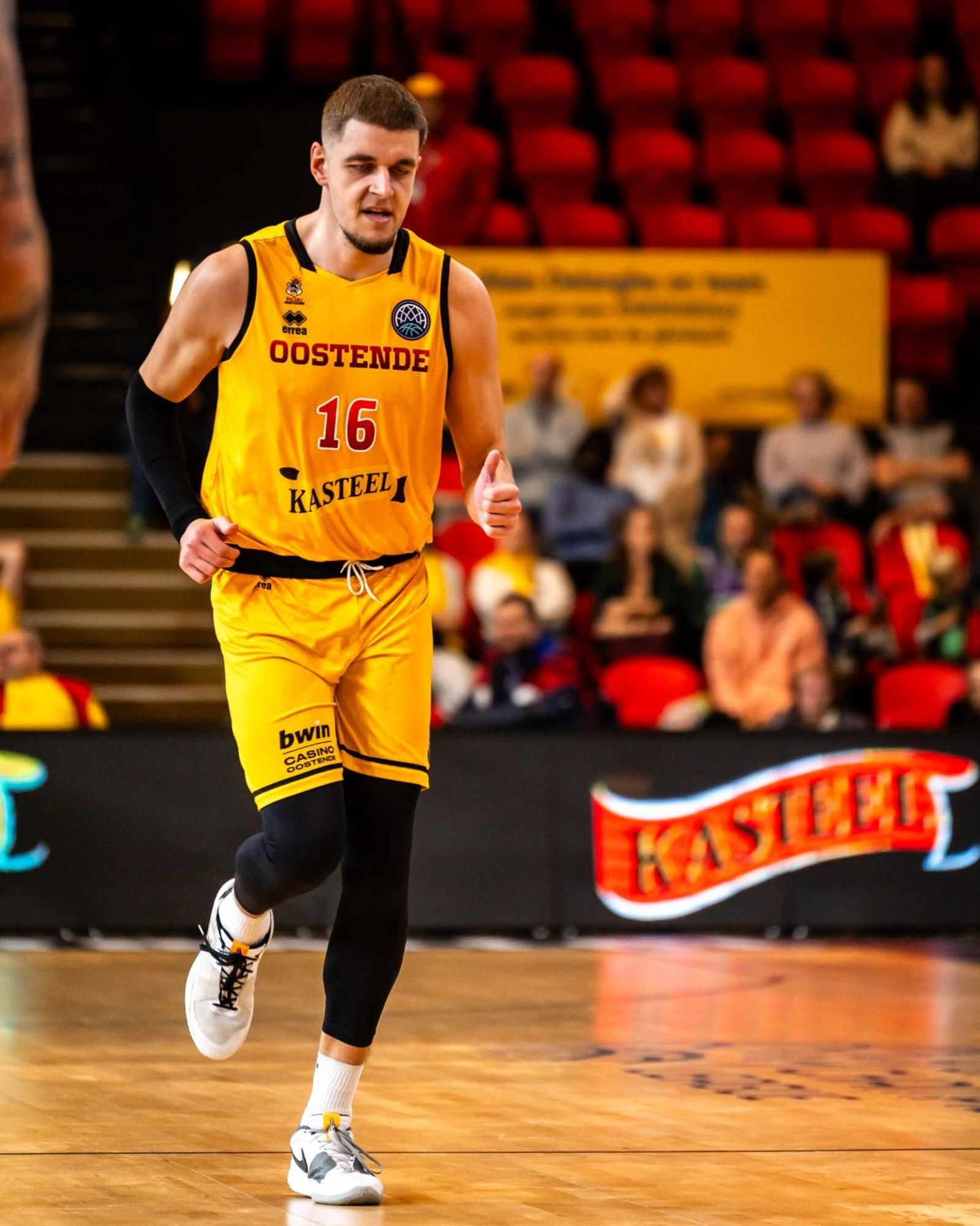 El Oostende-Unicaja, en fotos