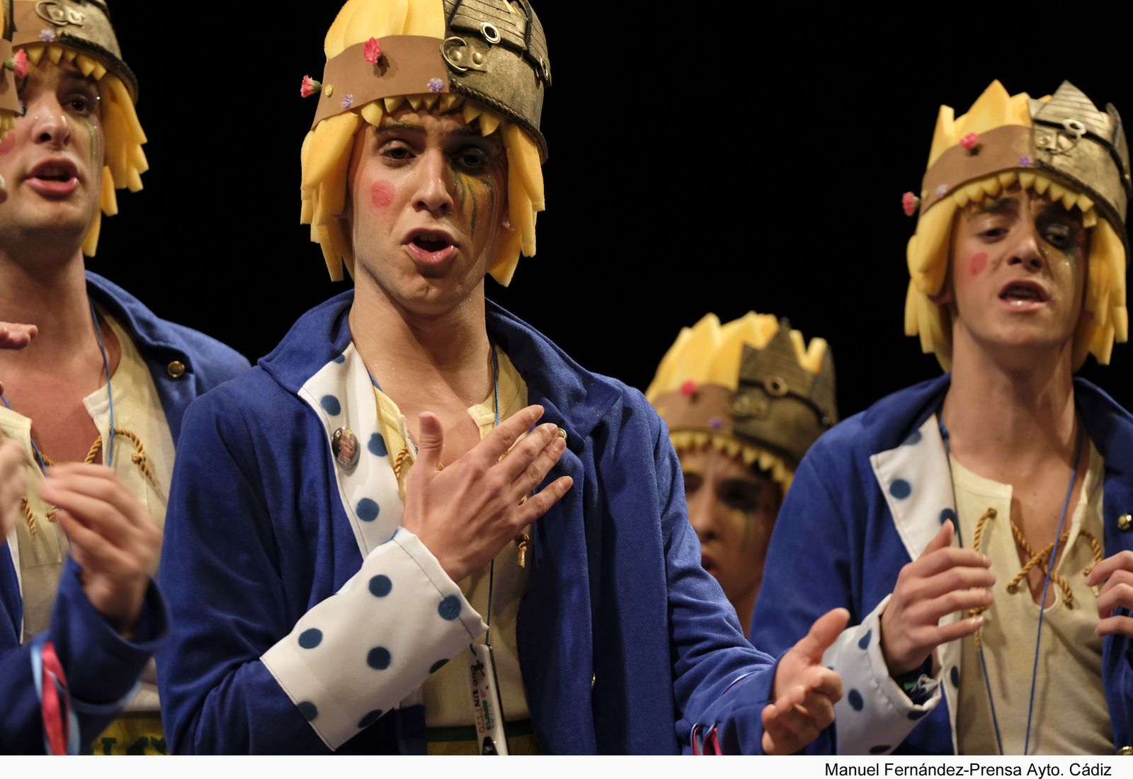 La comparsa 'El indeciso'.