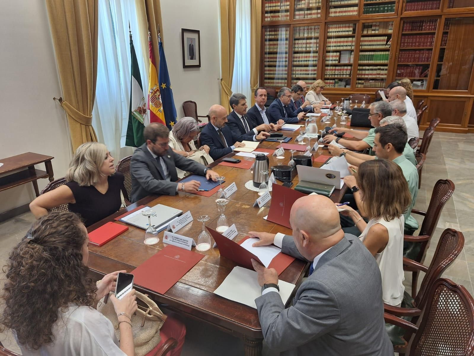 Reunión de la mesa de coordinación