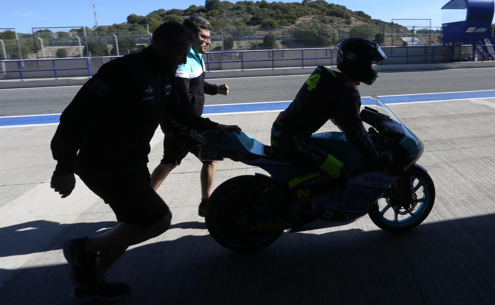Entrenamientos de Moto2 y Moto3 en el Circuito de Jerez