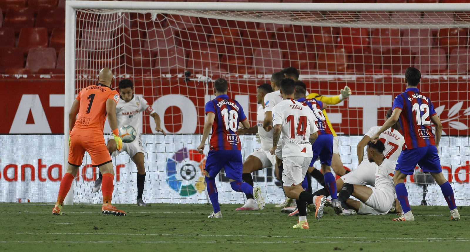 Las imágenes del Sevilla-Eibar