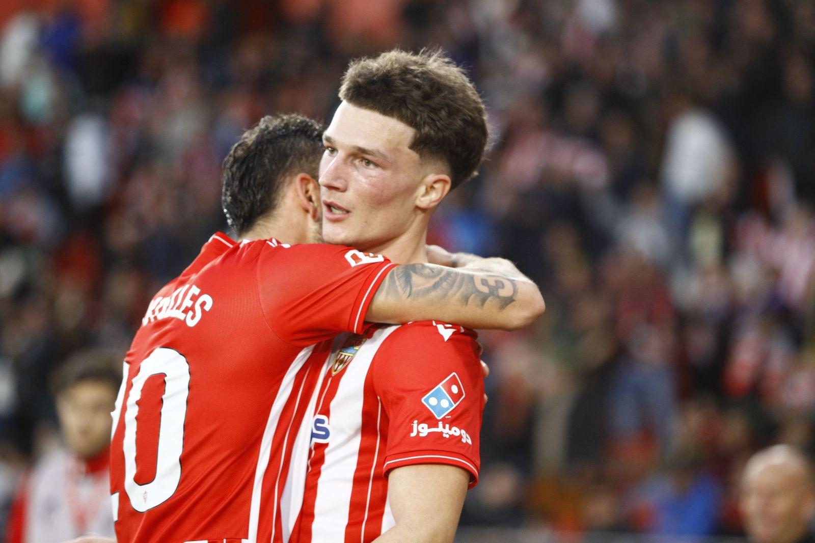 Las fotos del partido U.D. Almería-Granada C.F.