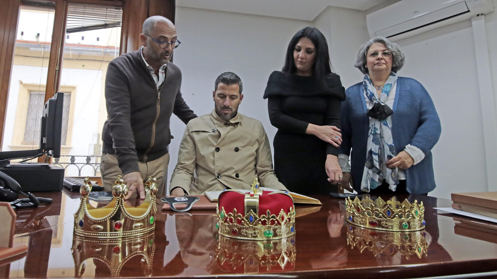 Visita de los Reyes Magos 2022 al Diario de Jerez