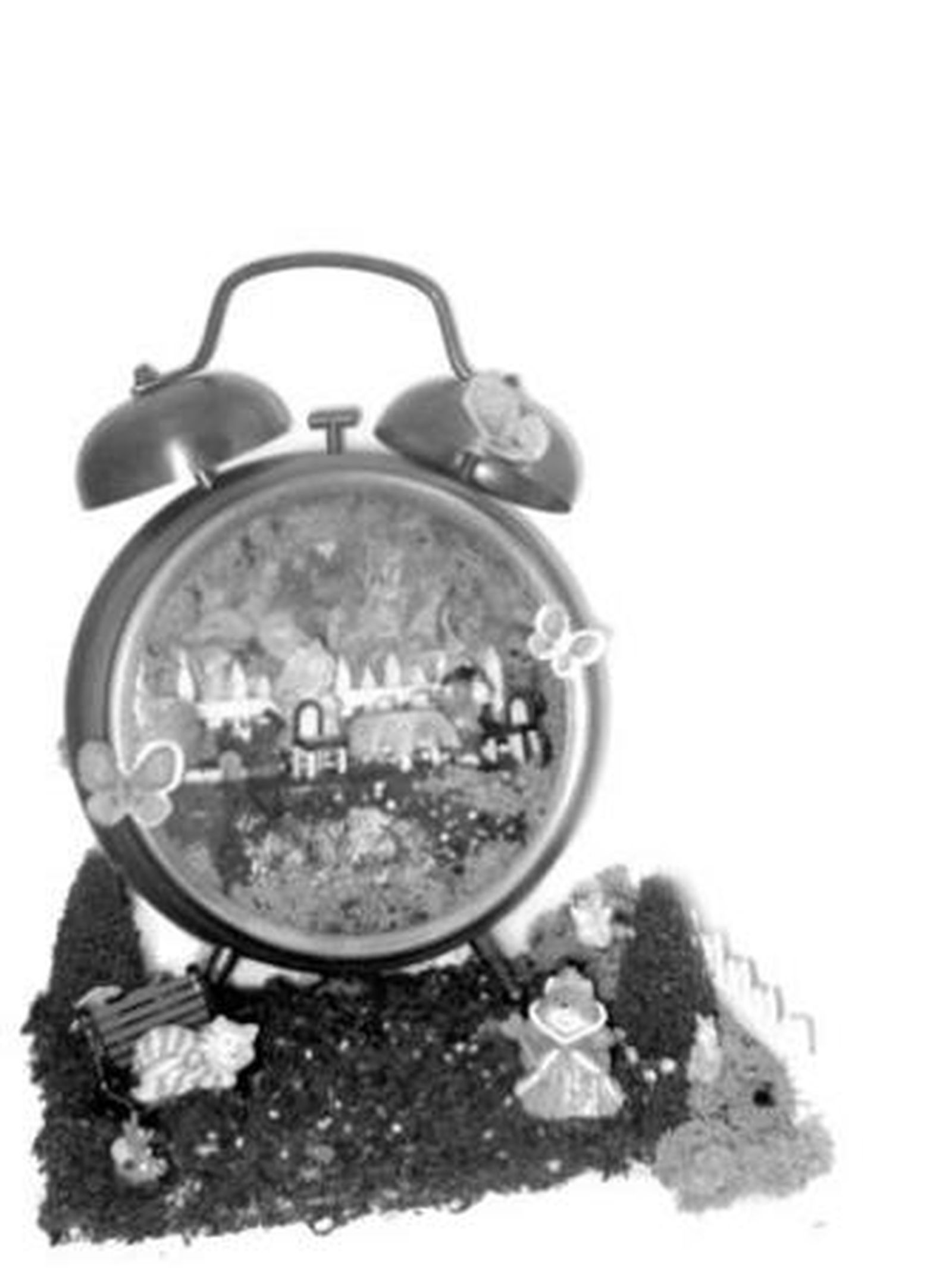 Una escena de 'Madame Bovary', ampliada en sus detalles. Abajo, 'Alicia en el país de las maravillas'.