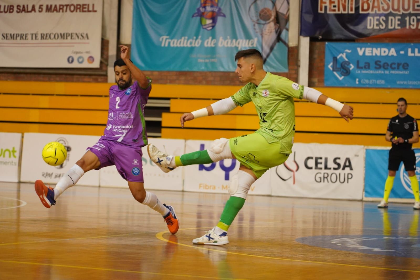 Valioso empate del Málaga Ciudad Redonda con el Martorell (4-4)