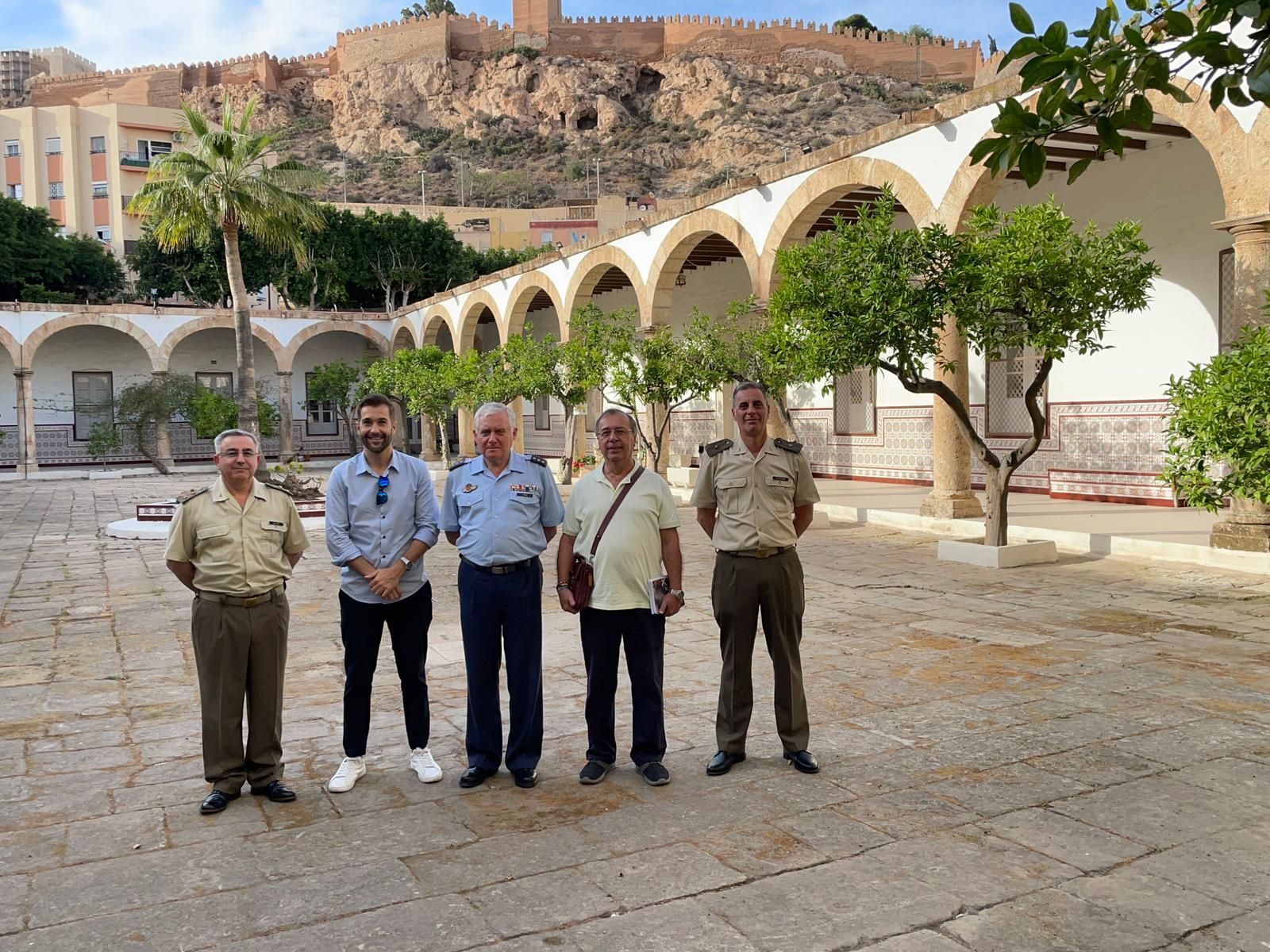El Jurado provincial que falló este X Certamen Literario ‘Carta a un militar español’.