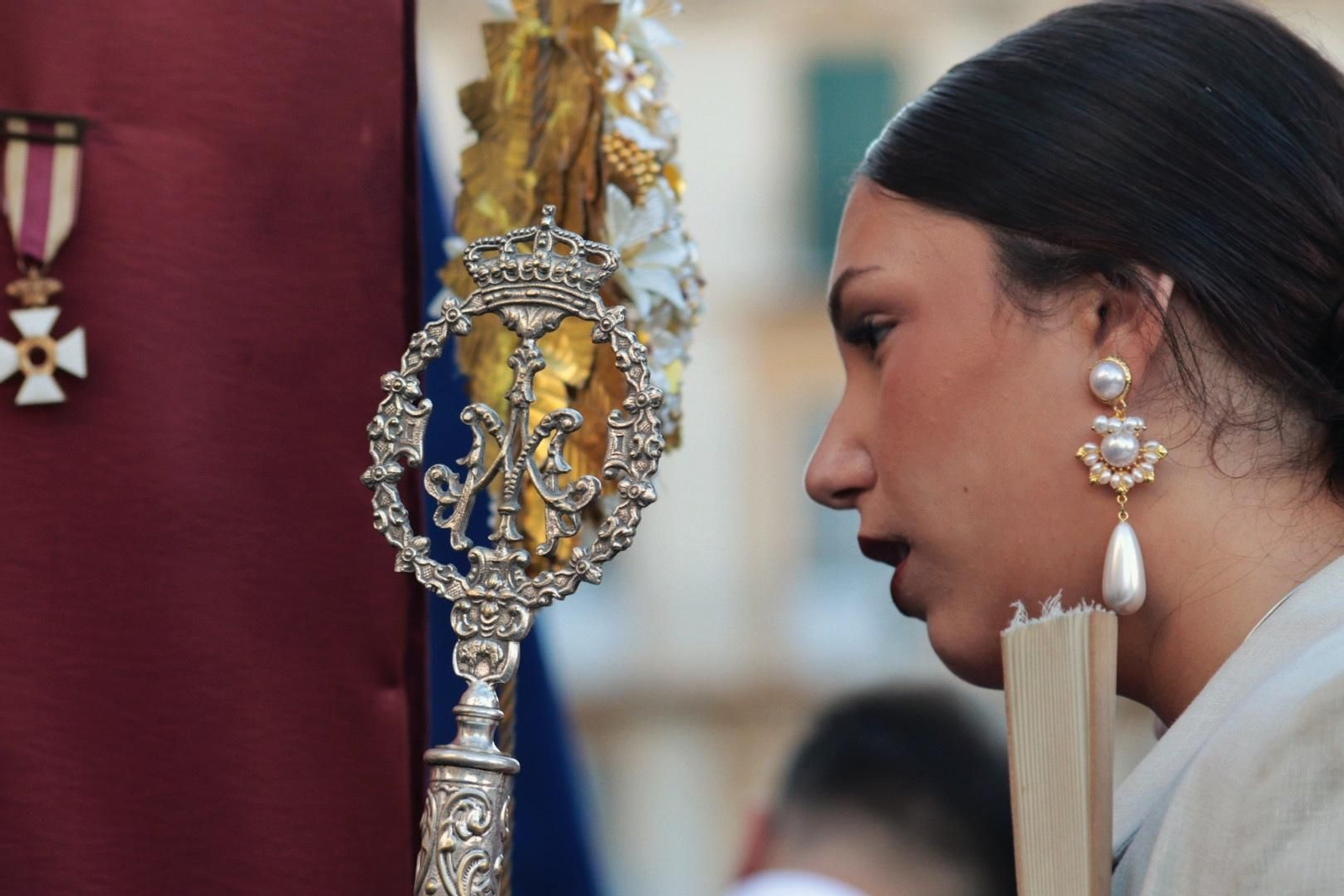 La procesión de la Divina Pastora en Málaga, en fotos