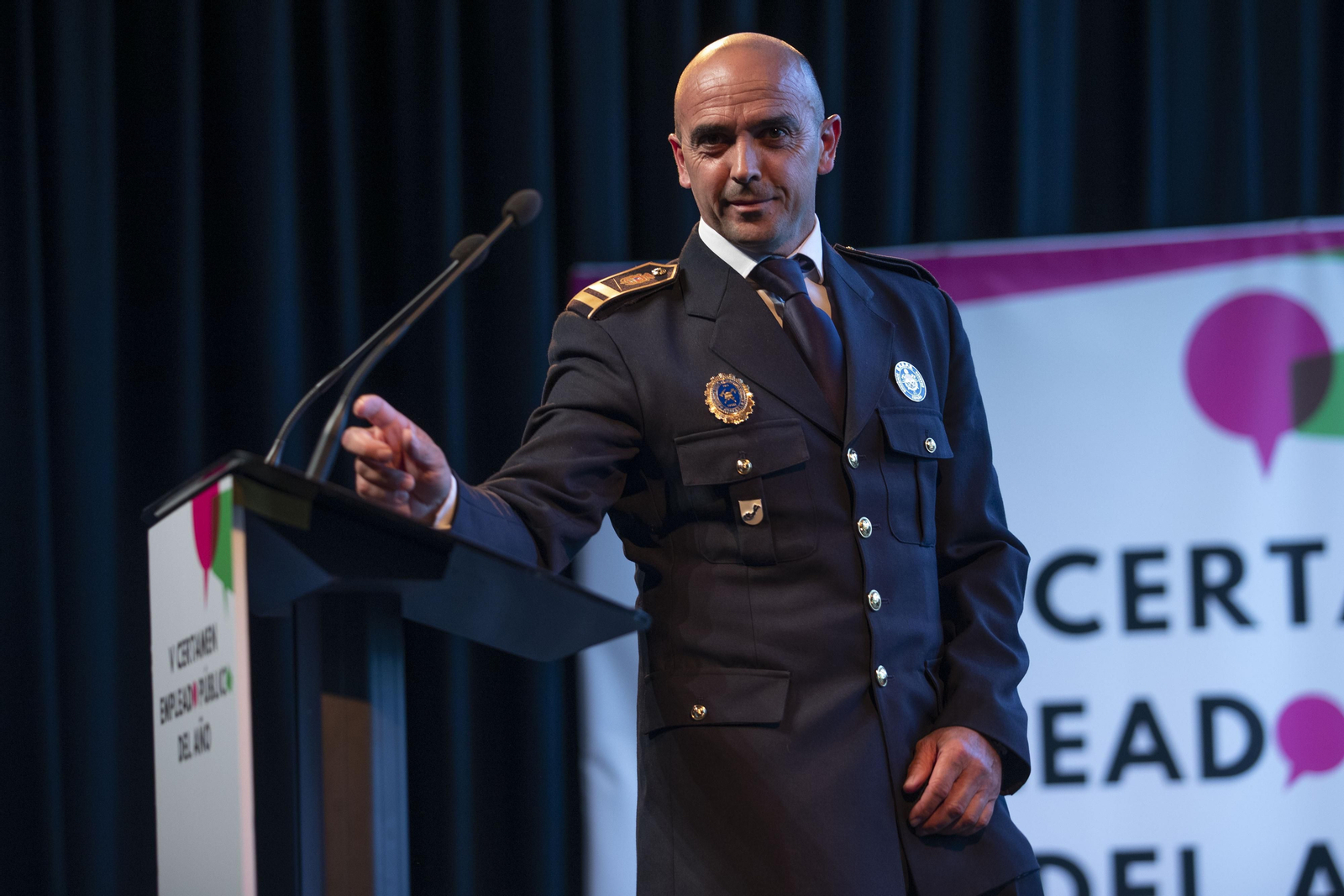 El V Certamen del Empleado Público del año en Granada, en imágenes