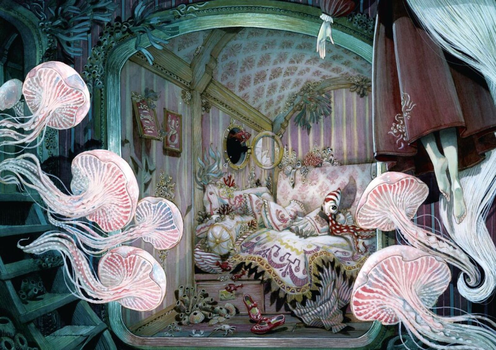 Ilustración de Iacopo Bruno para 'Inseparables'.