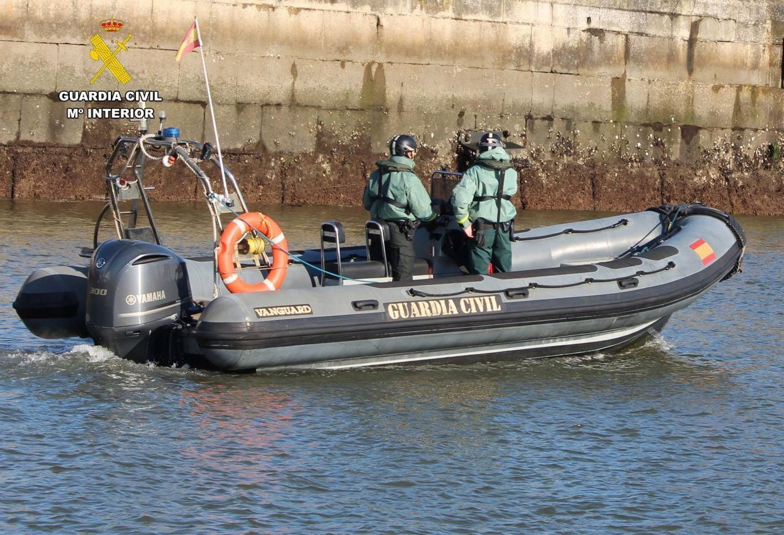 Embarcación del servicio marítimo de la Guardia Civil.