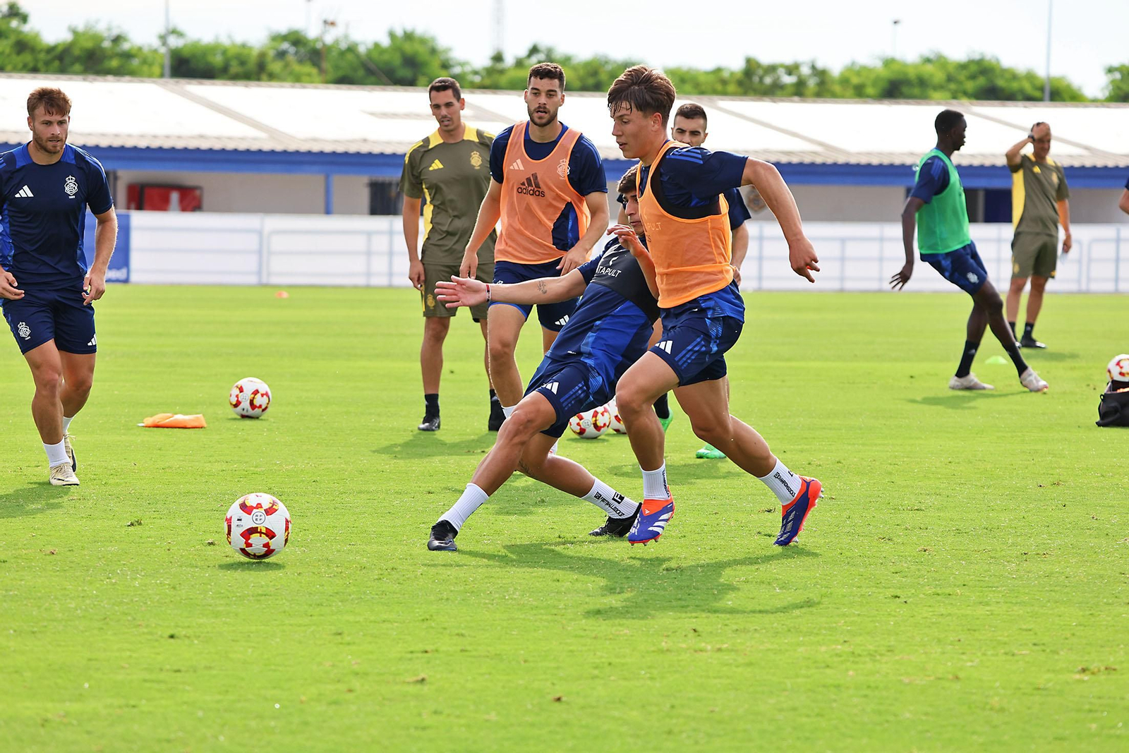 Entrenamiento del Recreativo de Huelva
