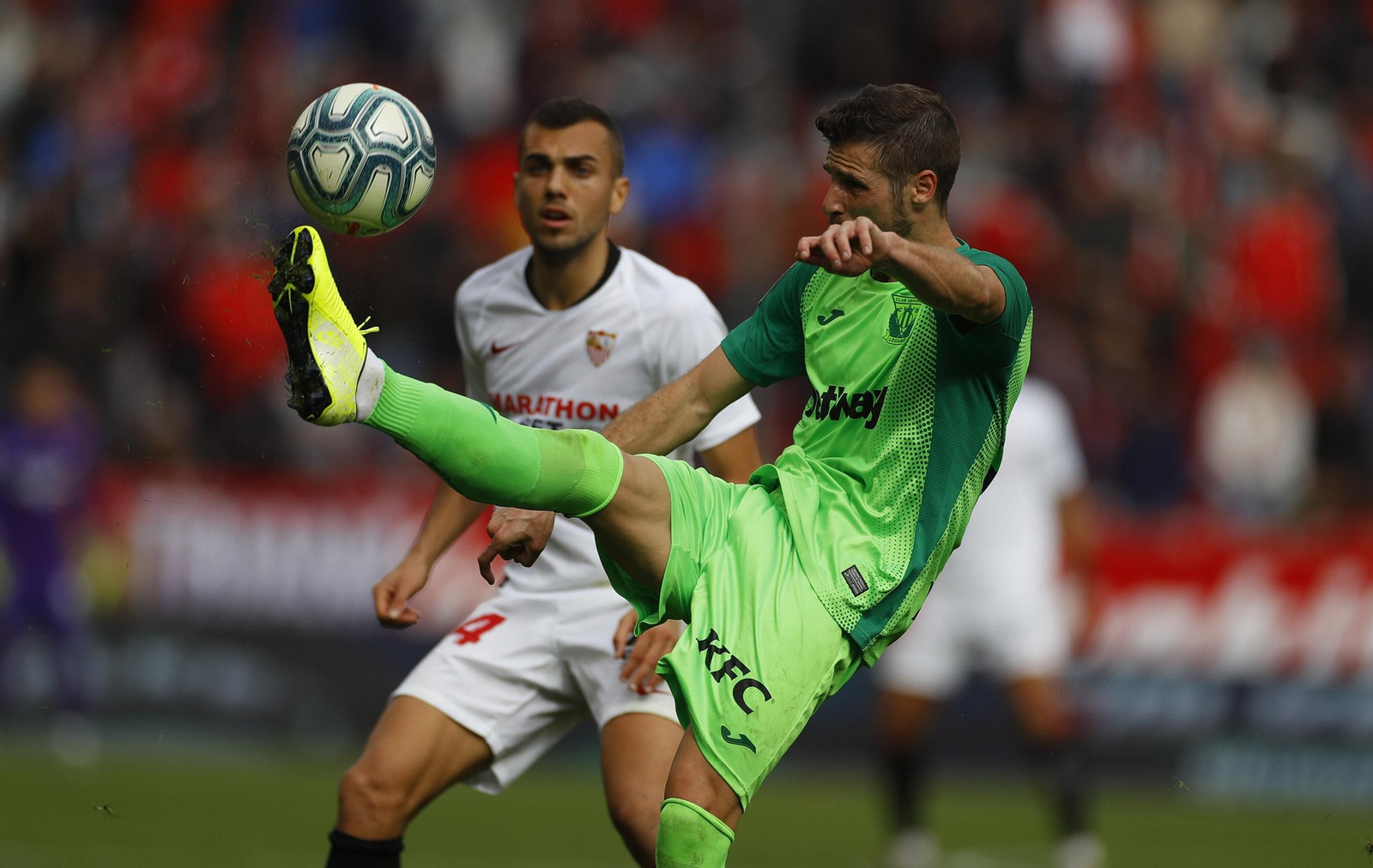Las imágenes del Sevilla fc-Leganés