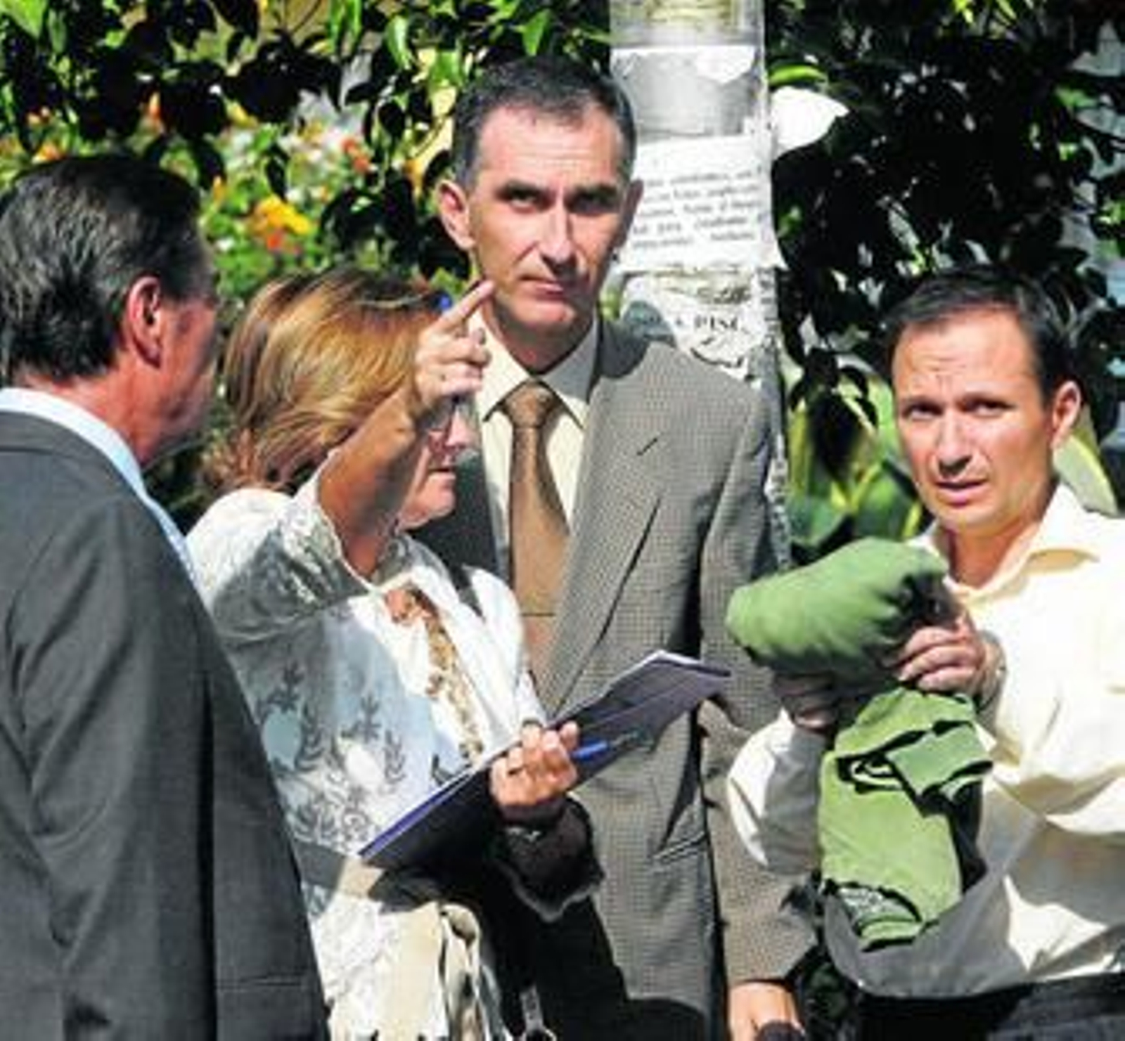 José Bretón, el pasado octubre, durante una reconstrucción en el Parque Cruz Conde.