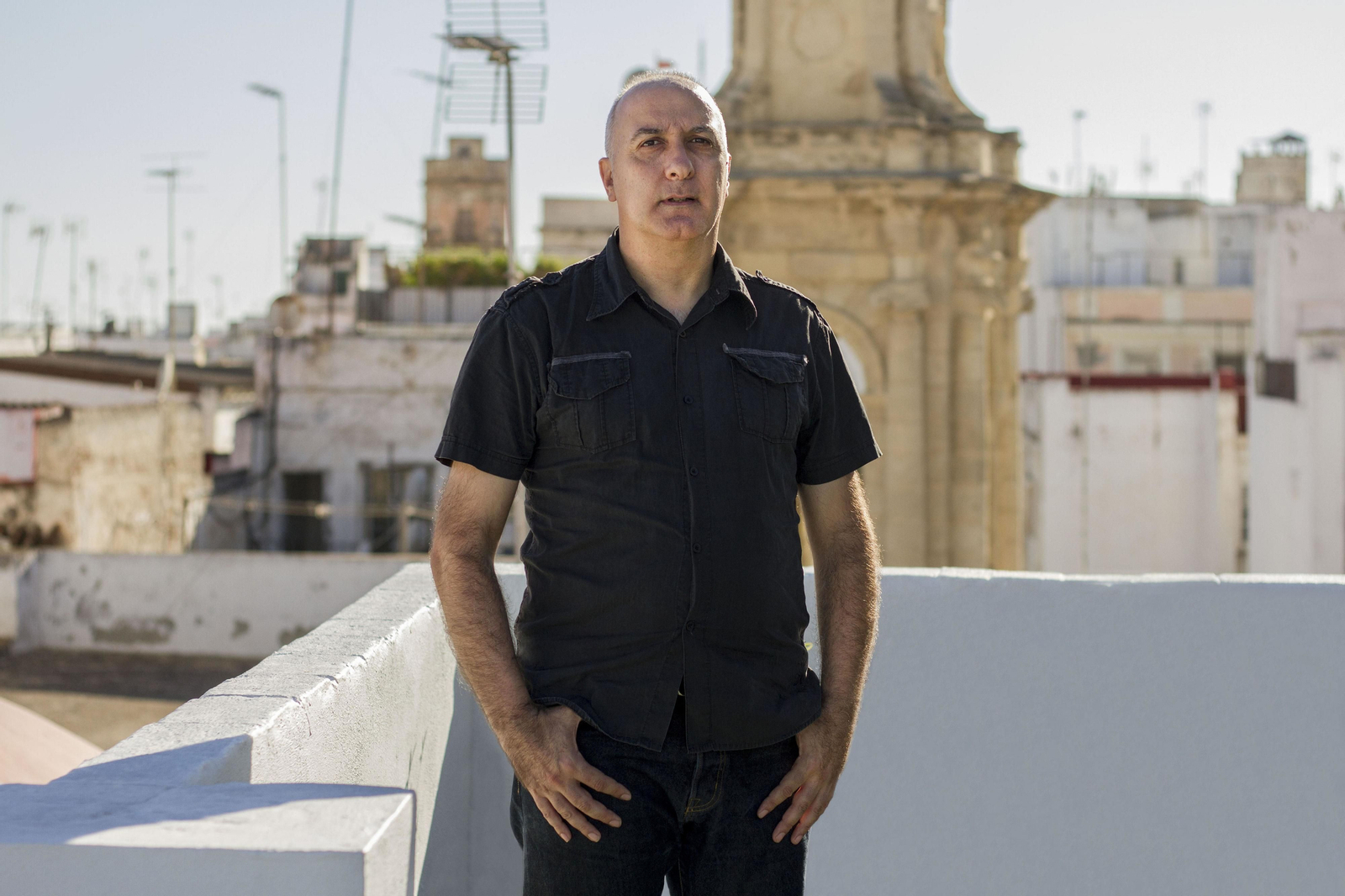 Martín Rodrigo posa para la entrevista. / GERMÁN MESA