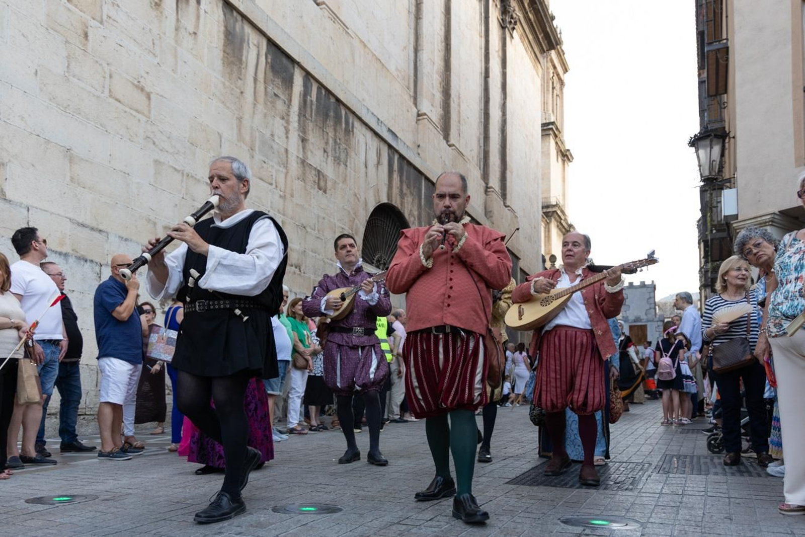 Desfile conmemorativo por el 1.200 aniversario de la capitalidad de Jaén